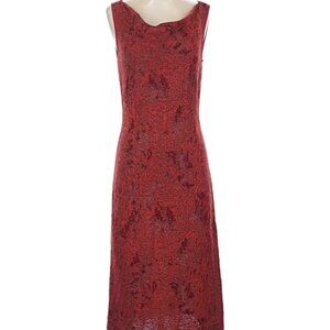 Peruvian Connection Dress - Small - Deep Red - Pima Cotton/Baby Alpaca/Wool
